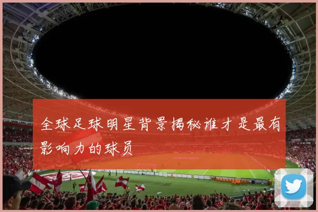 全球足球明星背景揭秘谁才是最有影响力的球员