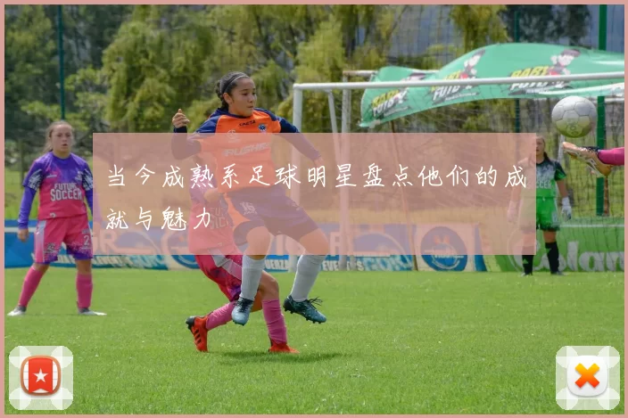 当今成熟系足球明星盘点他们的成就与魅力